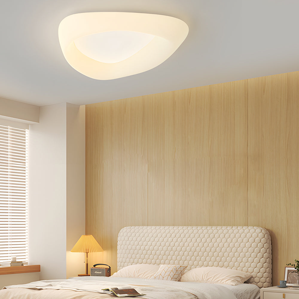 Creative Cobblestone LED Three Step Dimming Modern Ceiling Lights Fixture - Dazuma