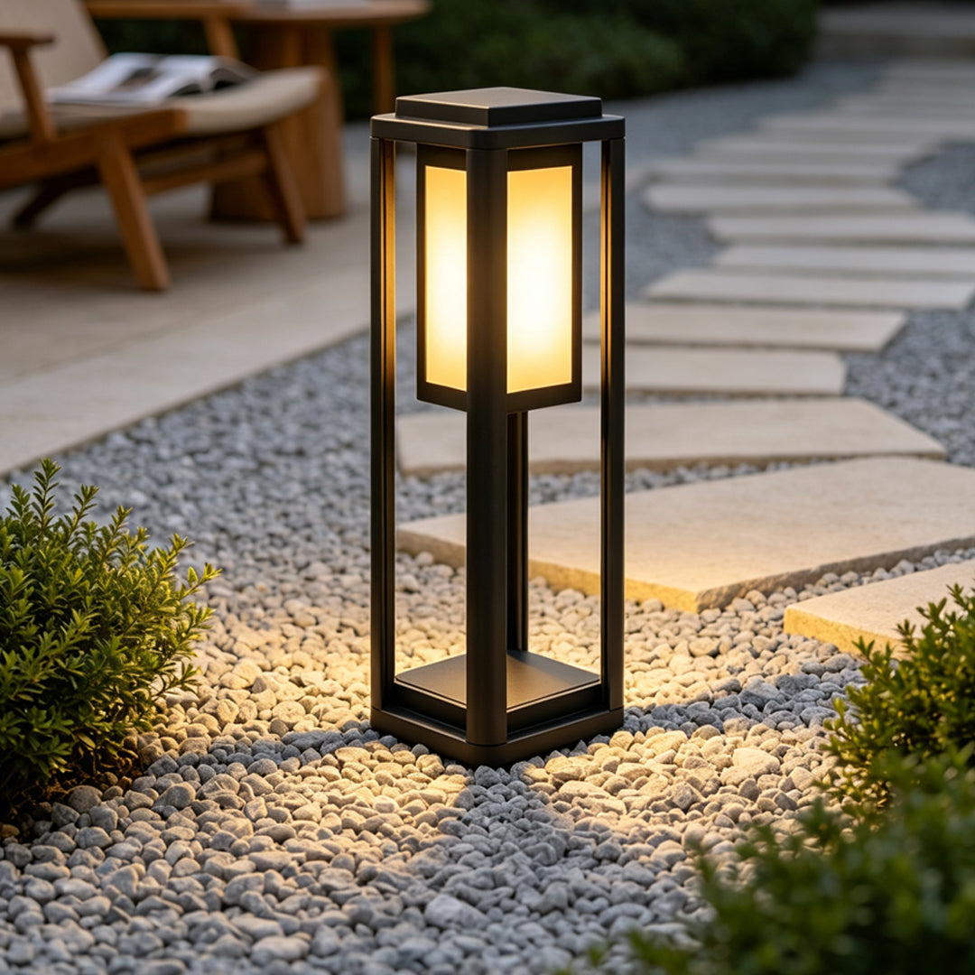 LED Garden Bollard Lights Modern Outdoor Landscape Light