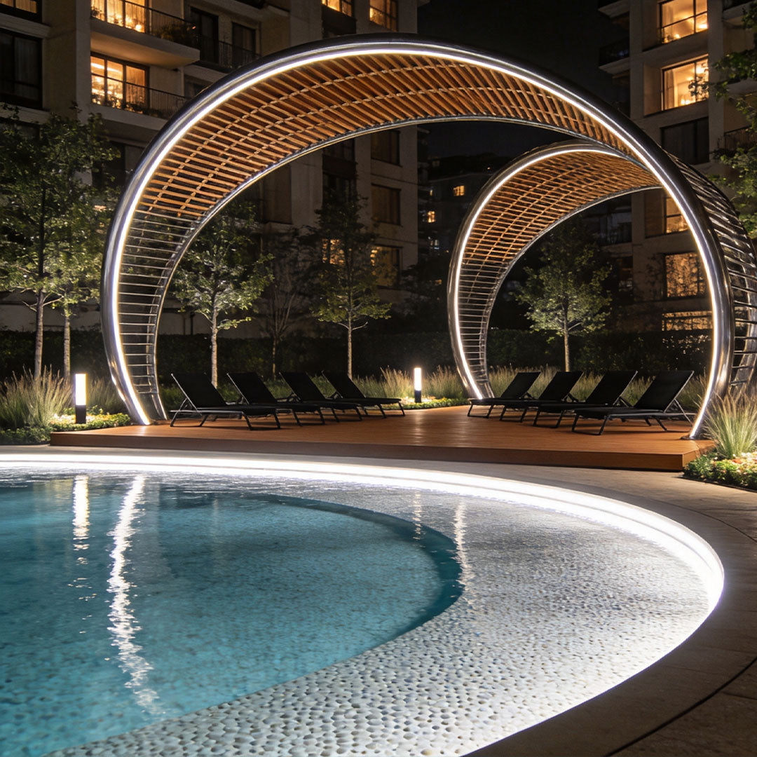 LED String Lighting High-Voltage RGB Waterproof Light