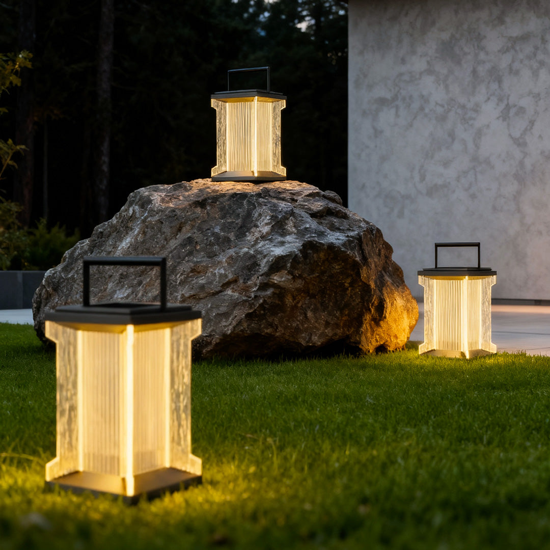 Outdoor Lighting Lantern Courtyard Waterproof Minimalist Lamp