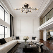 Branch Chandelier Modern Vintage Crystal LED Light