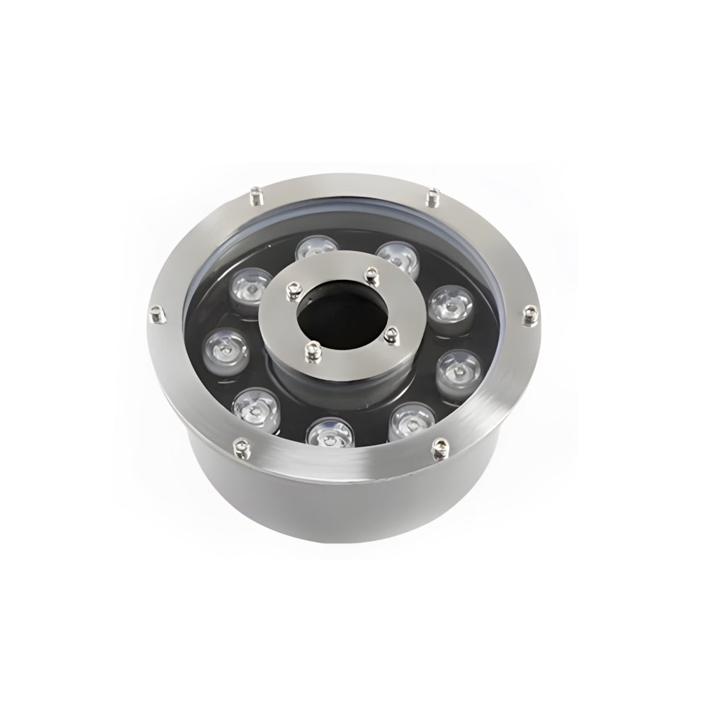 Vibrant LED Ring Pool Lights Waterproof and Colorful Fountain Illumination