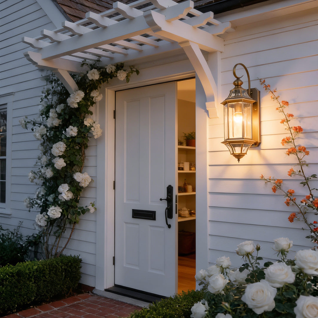 Vintage Wall Light Sconces Waterproof Outdoor Courtyard Lamp