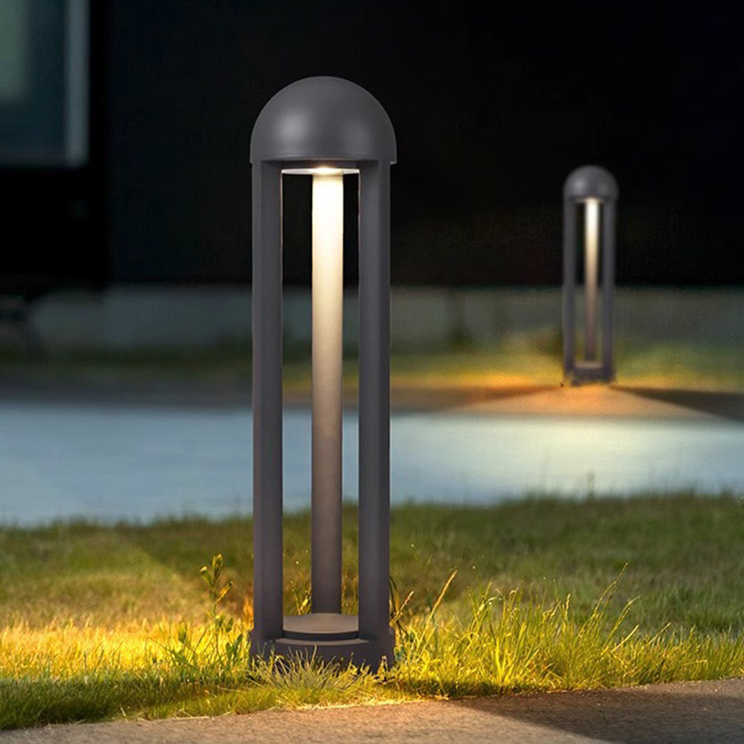 Garden Pole Bollard Lights Modern Art Pathway Lighting