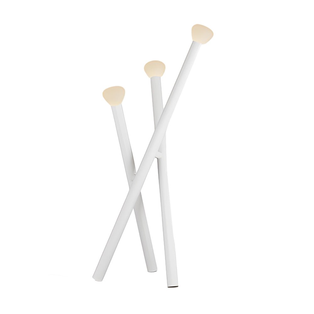 3 - light Minimalist Modern Stick Floor Lamp