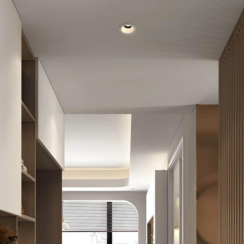 3.2 - Inch 10W Regressed Round Recessed LED Ceiling Downlight