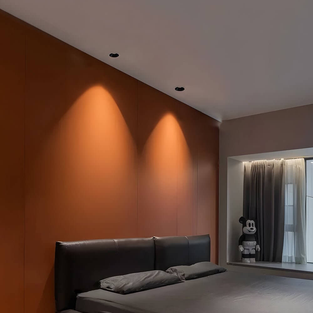 3.2 - Inch 10W Regressed Round Recessed LED Ceiling Downlight