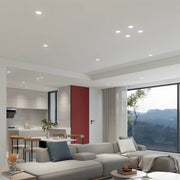 3.3 - Inch 7W LED Round Adjustable Regressed Recessed Ceiling Downlight