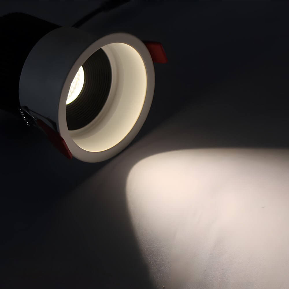 3.3 - Inch 7W LED Round Adjustable Regressed Recessed Ceiling Downlight