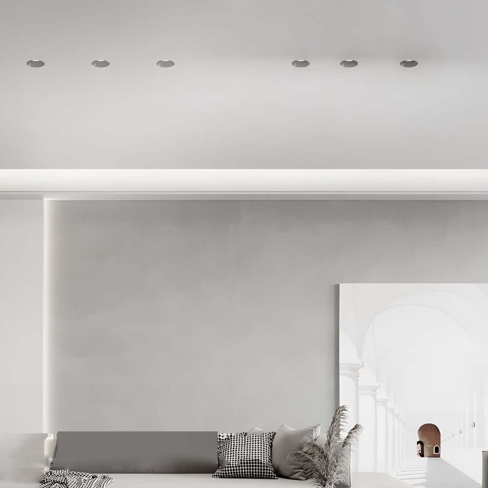 3.3 - Inch Regressed LED 7W Round Recessed Ceiling Downlight