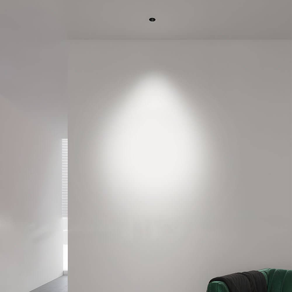 3.3 - Inch Regressed LED 7W Round Recessed Ceiling Downlight