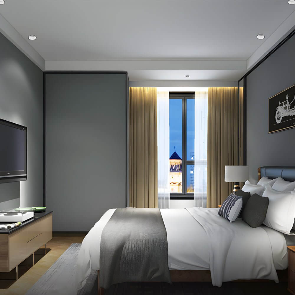 3.3 - Inch Round 10W Slim Trim Recessed LED Ceiling Downlight