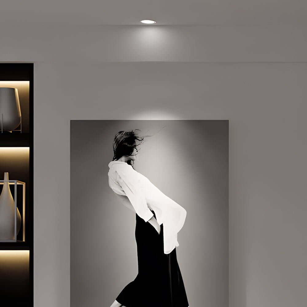 3.3 - Inch Round 10W Slim Trim Recessed LED Ceiling Downlight