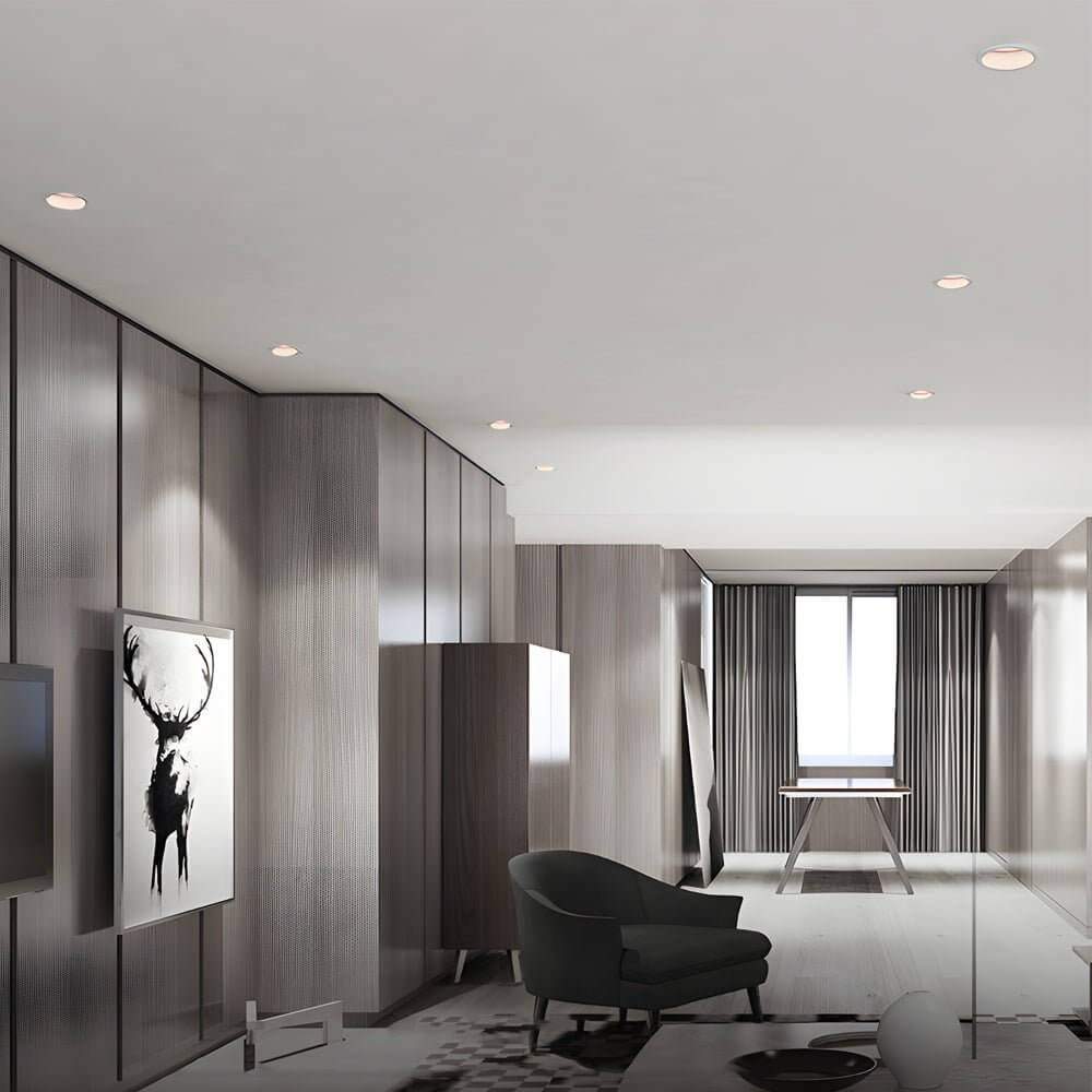 3.3 - Inch Round 10W Slim Trim Recessed LED Ceiling Downlight