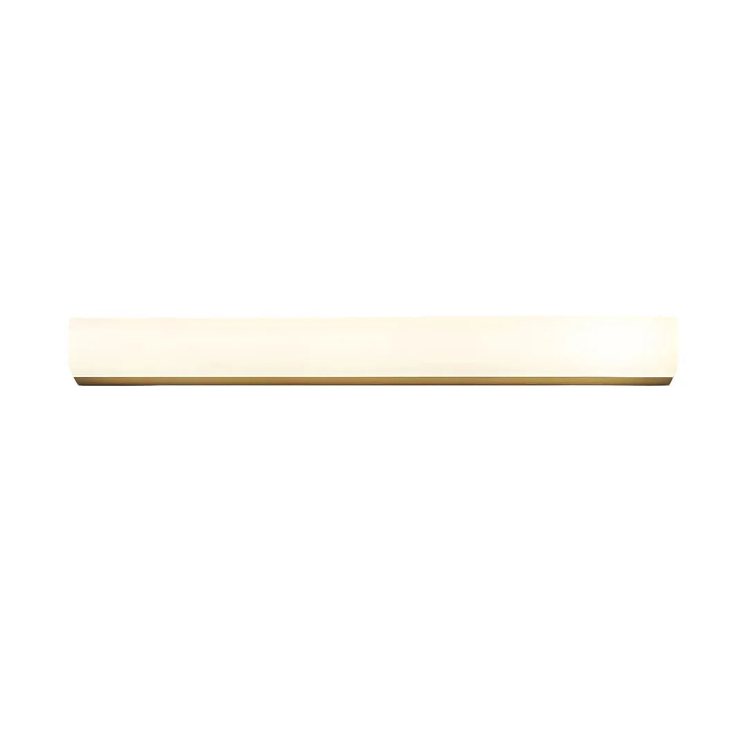 35.4-inch ceiling linear light with an elongated rectangular body and integrated warm LED diffuser.