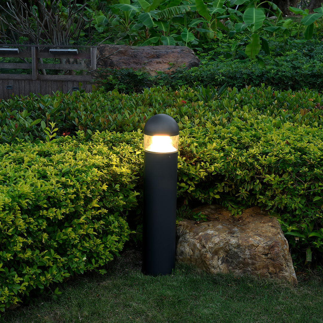 Outdoor 31in Lawn Bollard Light Minimalist Nordic Pathway Lighting