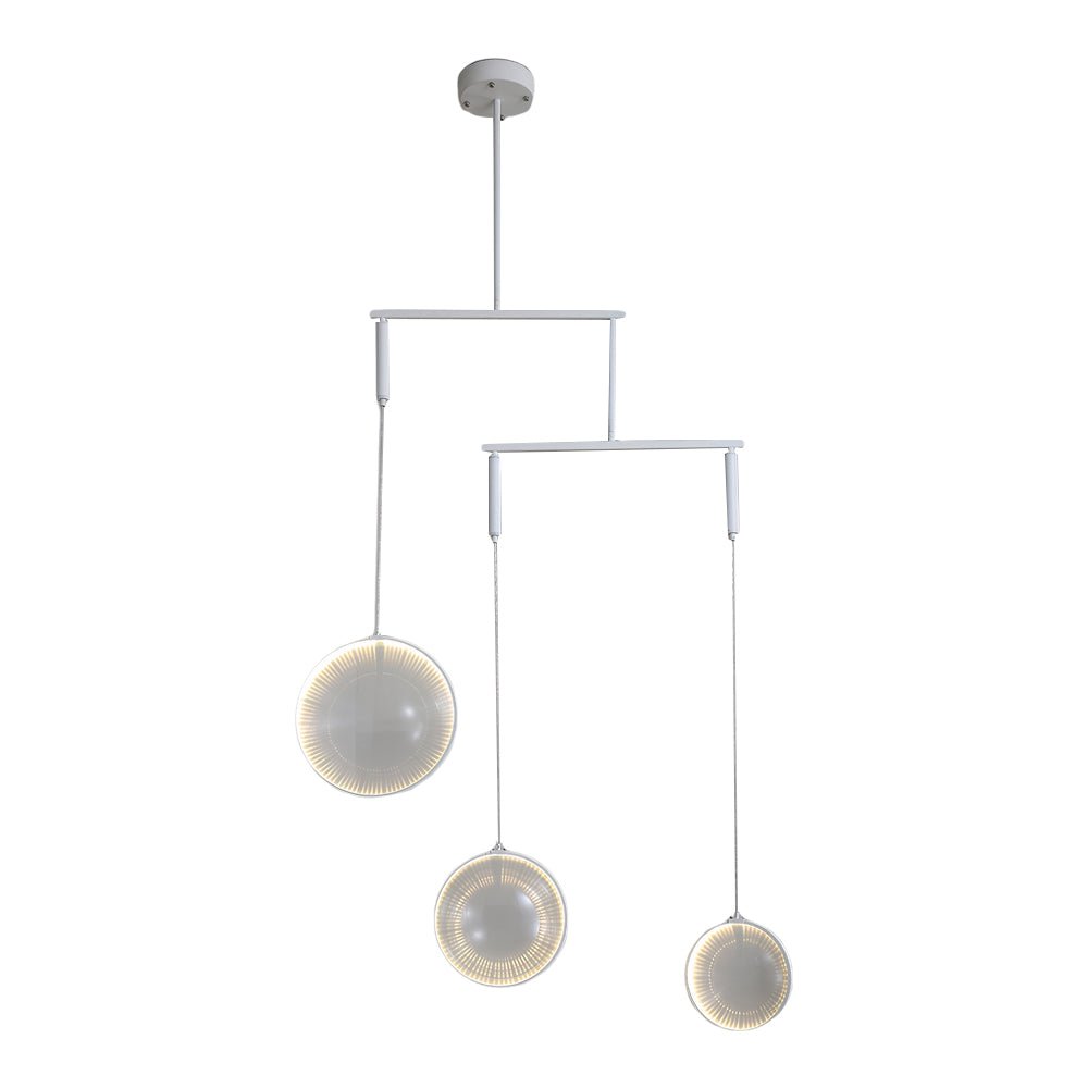 3/6/9 - Light White Focus LED Chandelier