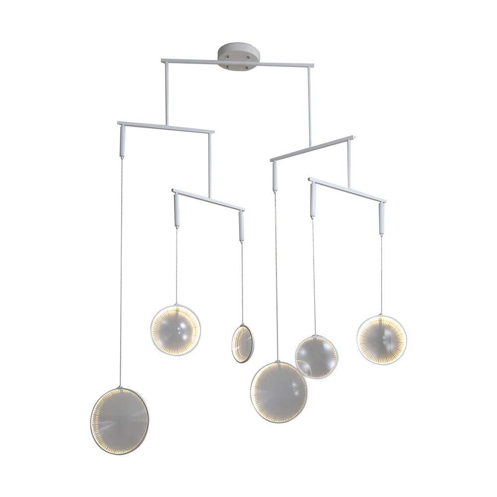 3/6/9 - Light White Focus LED Chandelier