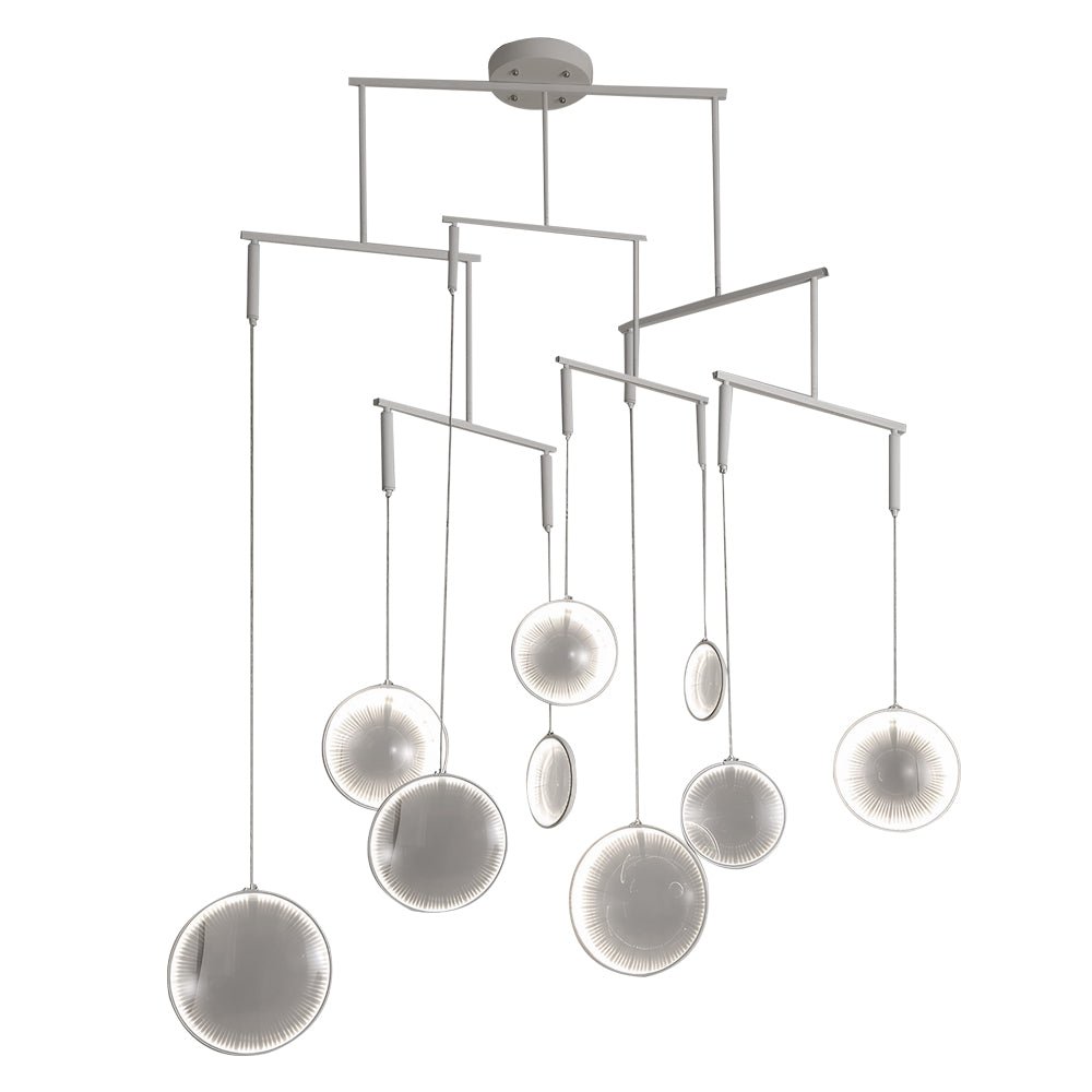 3/6/9 - Light White Focus LED Chandelier