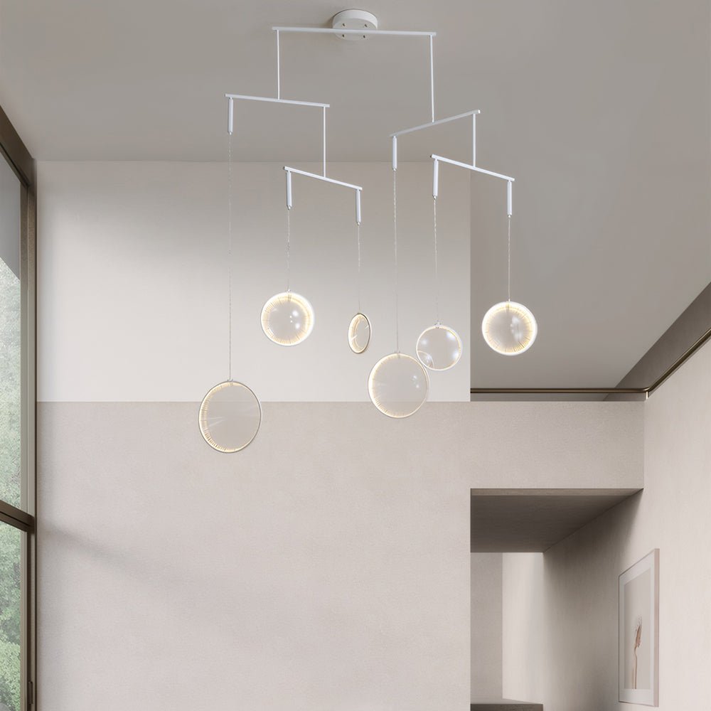 3/6/9 - Light White Focus LED Chandelier