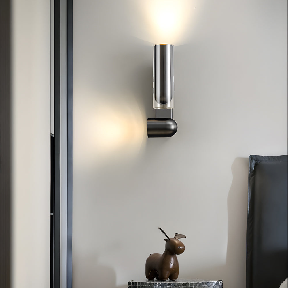 Simple Iron Cylinder Adjustable up and down Lighting Modern Wall Lamp - Dazuma