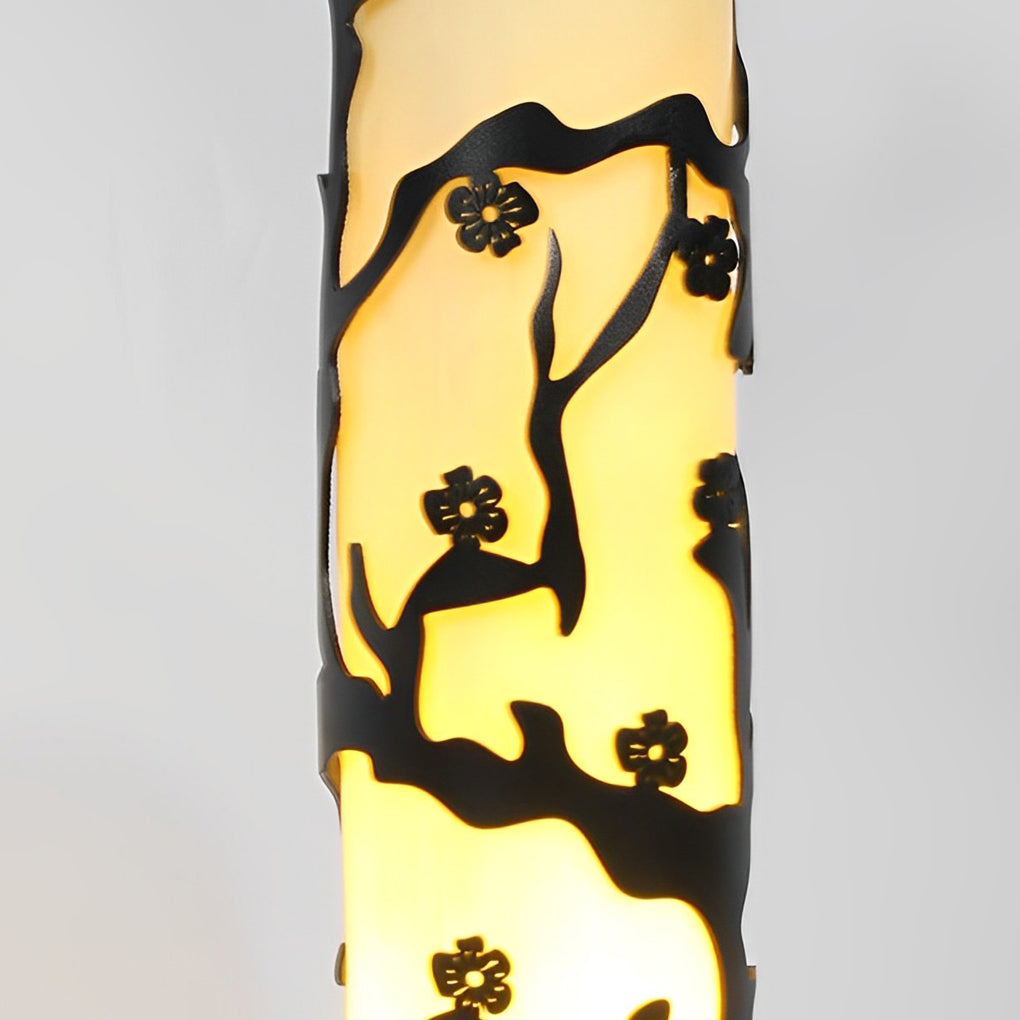 Black Retro Wintersweet Pathway Lights