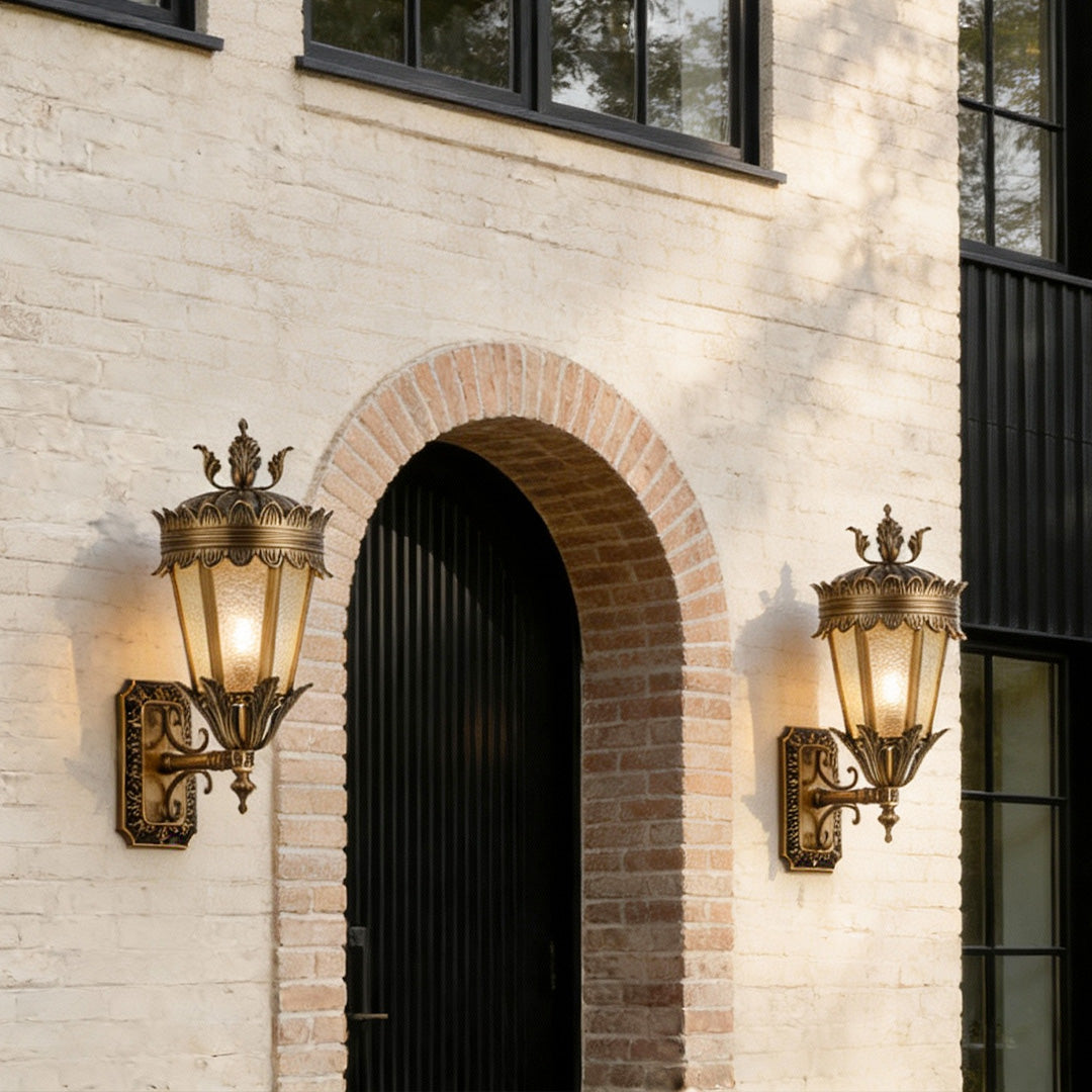 Outdoor Lighting Wall Lantern European-Style Vintage Garden Light