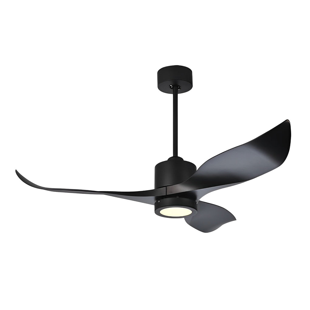 3 Blades Mute Intelligent with Remote LED Nordic Ceiling Fans Lamp