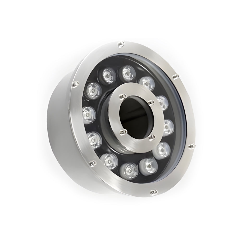 Vibrant LED Ring Pool Lights Waterproof and Colorful Fountain Illumination