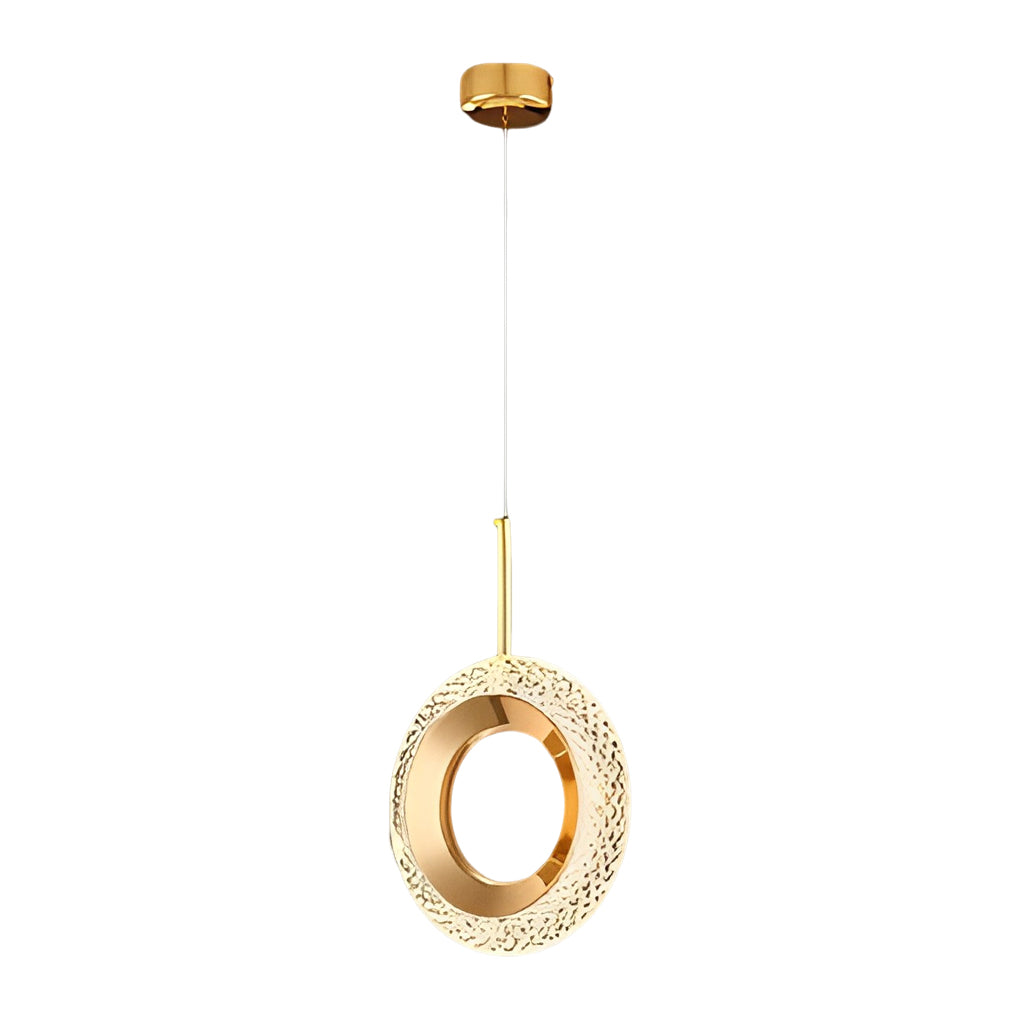[Open-Box] Circle Water Drop Minimalist Three Step Dimming LED Modern Pendant Lights