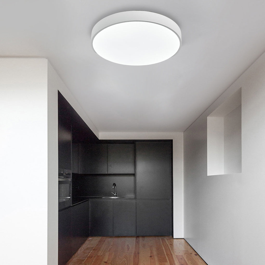 Ultra-thin Round LED Modern Ceiling Lights Flush Mount Lighting