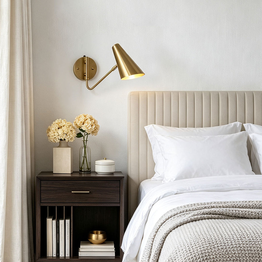 Adjustable Swing Arm Sconce Nordic Minimalist Wall Light