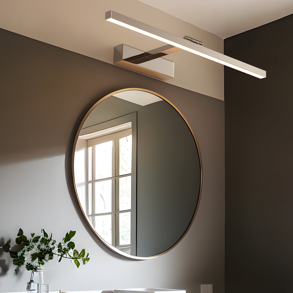 31'' Strip Stainless Steel 180° Adjustable Bathroom Vanity Lights