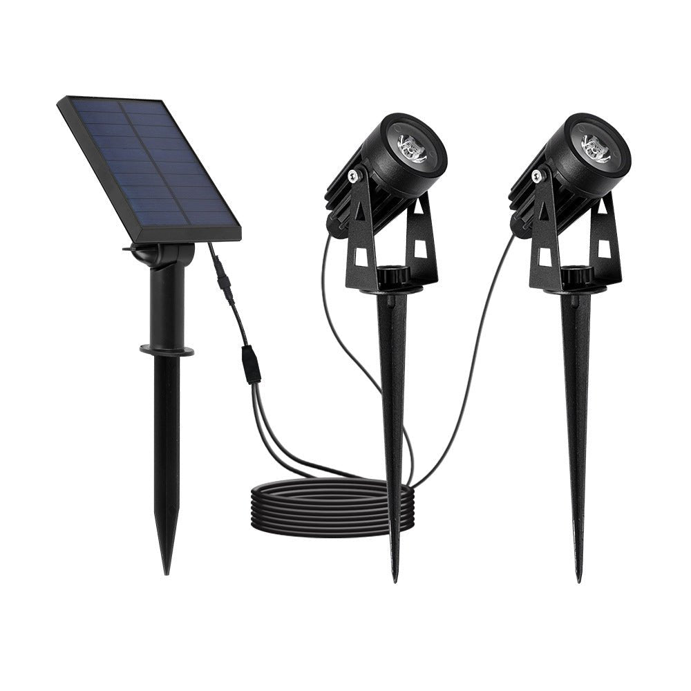 4 - In - 1 Adjustable Solar Outdoor Spotlight, 100 - 200 Lumens