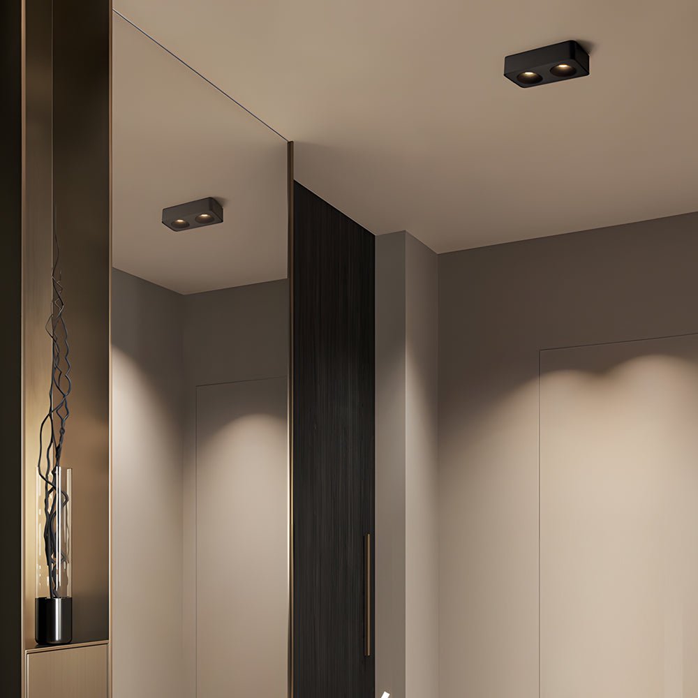 4.3 - Inch H Square 7W COB LED FLush Mount Spotlight