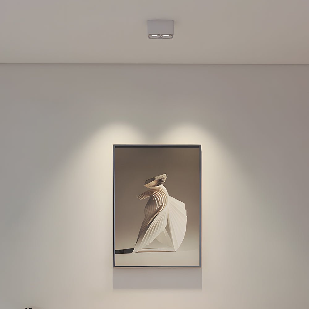 4.3 - Inch H Square 7W COB LED FLush Mount Spotlight