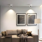 4.3 - Inch H Square 7W COB LED FLush Mount Spotlight