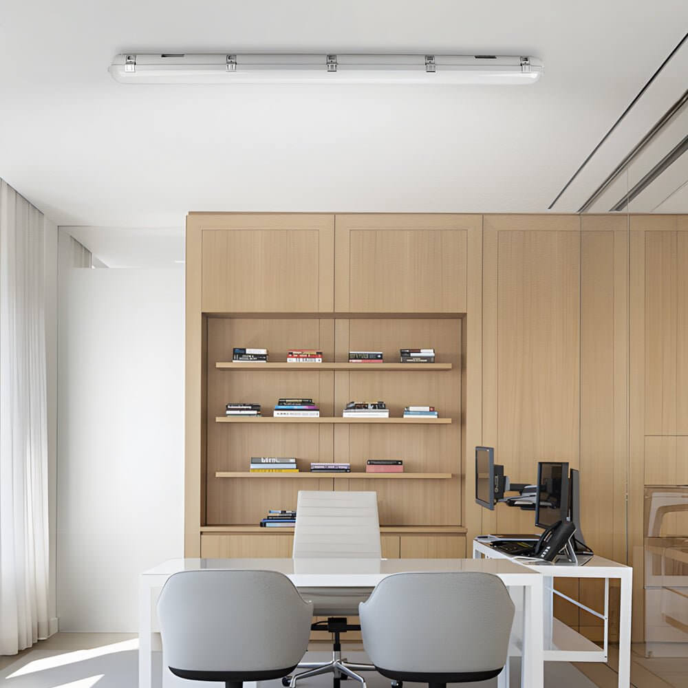 47 - inch LED White Vapor - Tight Fixture Flush Mount Ceiling Light, 3000K/5000K/6500K