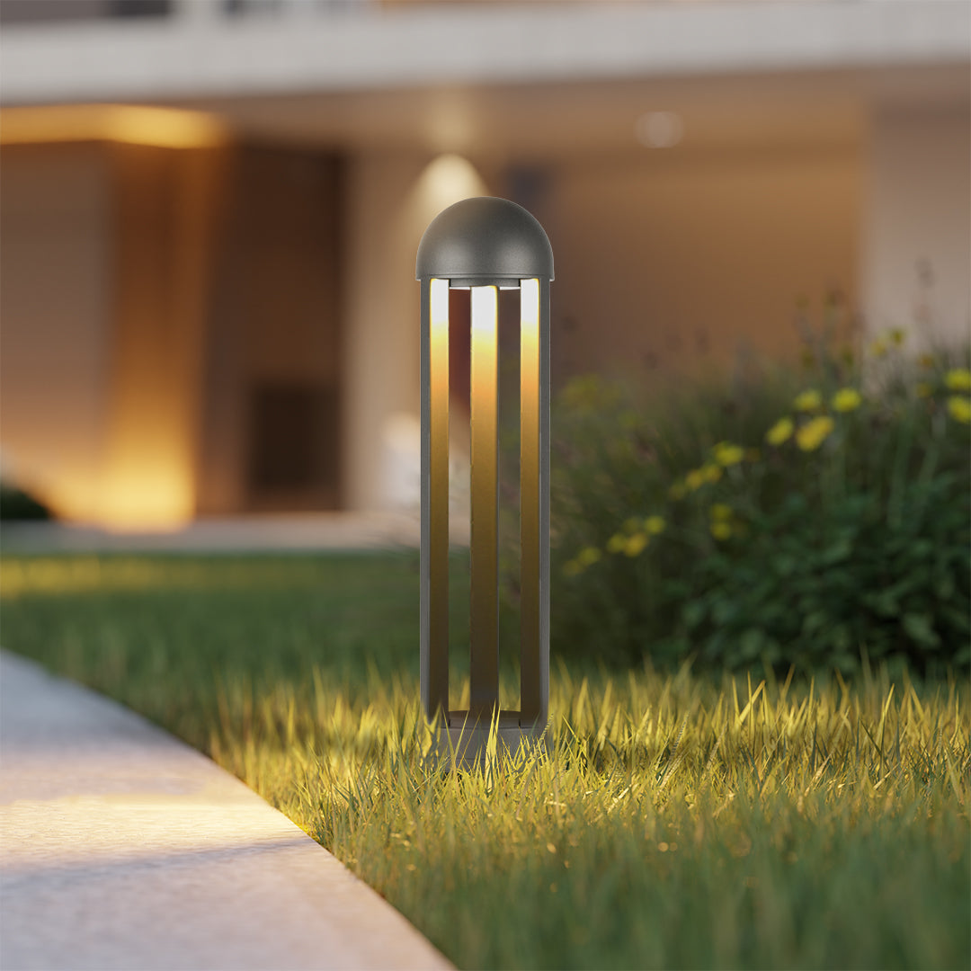 Garden Pole Bollard Lights Modern Art Pathway Lighting