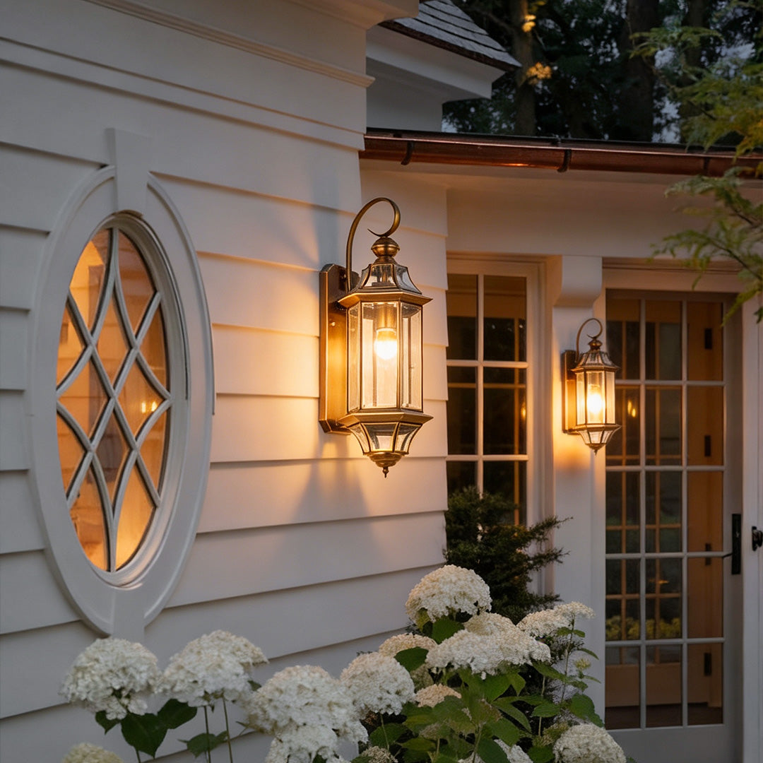 Vintage Wall Light Sconces Waterproof Outdoor Courtyard Lamp
