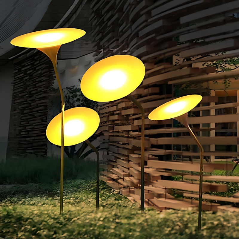 Mushroom Adjustable Intelligent Creative Modern Solar Lawn Lights Outdoor