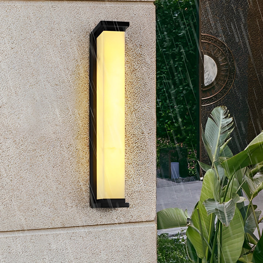 Strip Minimalist Waterproof Stainless Steel Modern Outdoor Wall Lights