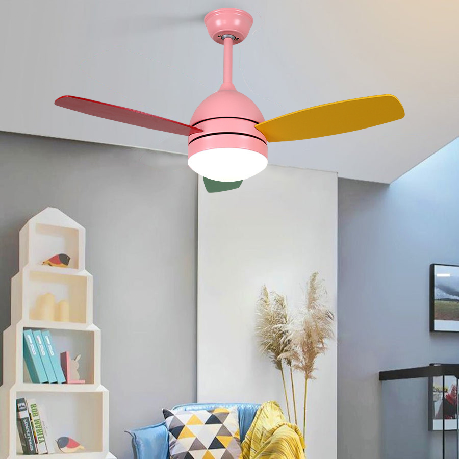 Modern Variable Frequency 6-gear Wind Speed Ultra Silent Kids Ceiling Fan