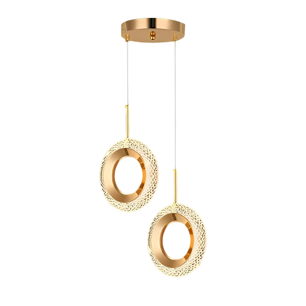[Open-Box] Circle Water Drop Minimalist Three Step Dimming LED Modern Pendant Lights