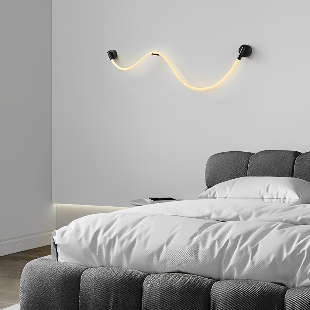 Flexible Minimalist Ropes LED Atmosphere Modern Decorative Sconces Lighting