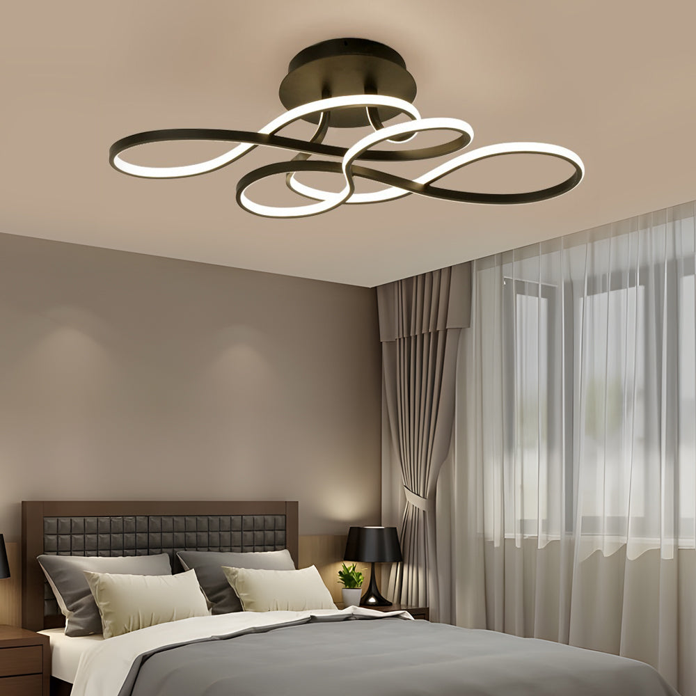 29'' Music Notes Linear LED Ceiling Lights Fixture Ceiling Lamp - Dazuma
