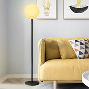 Ball Minimalist RGB 16 Colors LED with Remote Ins Nordic Floor Lamp - Dazuma