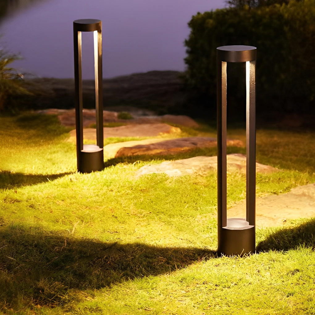 IP65 Waterproof Contemporary Cylinder LED Pathway Lights - Dazuma