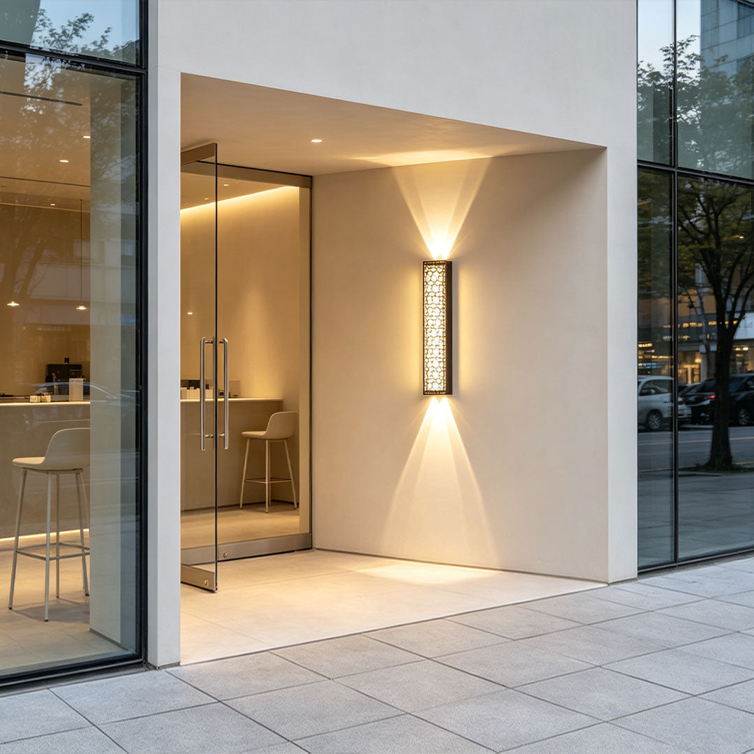 Up and Down Exterior Wall Lights Modern LED Garden Light