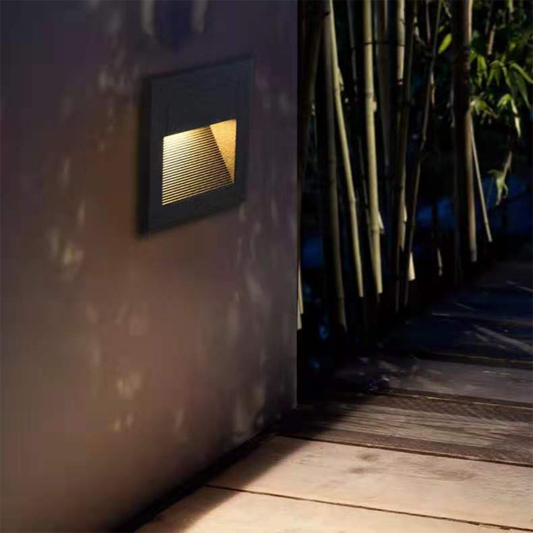 Square Recessed Step Lights Outdoor